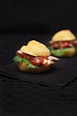 Mini-Sliders mit Schweinefleisch