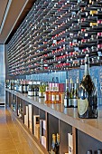 The wine cellar at the Vue de Monde Restaurant, Melbourne, Australia