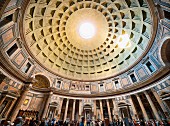 The dome of the Pantheon, Rome