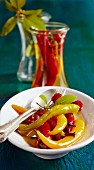 Sweet-and-sour pickled peppers
