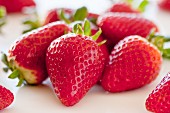 Frische Erdbeeren (Close Up)