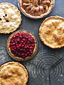 Various pies