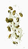 A splash of pistachio milk
