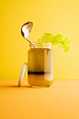 Homemade vanilla vinaigrette