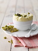 Pistachio parfait