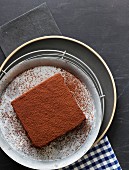 Gateau Marcel cake with dark chocolate