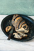 Poppyseed bread with ginger