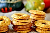 Pumpkin biscuits