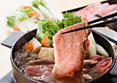 Sukiyaki (Japanese stew)