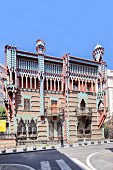 Das Casa Vicens, Haus von Gaudi in Barcelona, Katalonien, Spanien