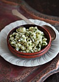 Cauliflower with herbs (India)