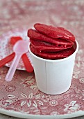 Red berry sorbet