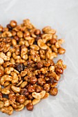Various roasted nuts