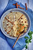 Spicy couscous with chicken