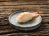 Nigiri-Sushi mit Garnele