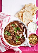Beef and eggplant curry