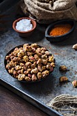 Spicy masala peanuts (India)