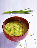 Potato dressing with bacon and chives