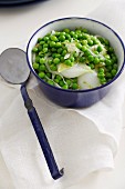 Green Peas with Mint & Lettuce