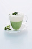 Parsley root cappuccino