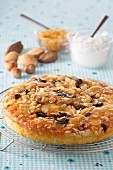 Fruit cake with nuts
