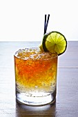 Southern Mule (a cocktail made with Southern comfort liqueur)