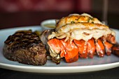 Surf & Turf: fillet mignon and lobster