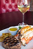Surf& Turf with fillet mignon and lobster