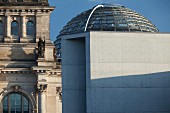 The Reichstag and the Bundestag buildings, Berlin, Germany