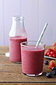 Berry smoothie with grapefruit (simple glyx)