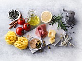 A selection of ingredients