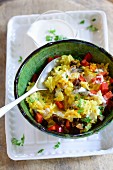 Date and rice salad with chillis