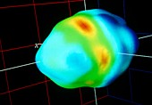 Atomic nuclei fusing to form gold