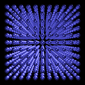 Polonium crystal structure