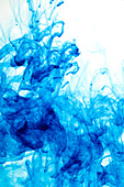 Blue liquid dispersing