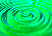 Concentric water ripples