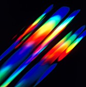 View of a light spectrum