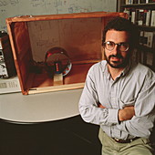 N.Gerstenfeld with quantum computer