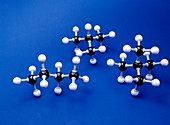 Paraffin molecules