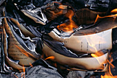 Paper burning