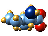 Isoleucine,molecular model