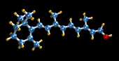 Vitamin A (retinol) molecule