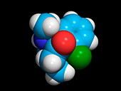Ketamine molecule,recreational drug