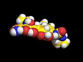 Tigecycline molecule,MRSA antibiotic