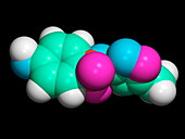 Sulfamethoxazole molecule
