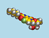 Chemotherapy drug molecule