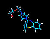 Schizophrenia drug molecule