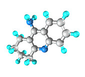 Tacrine drug molecule