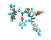 Quinapril drug molecule