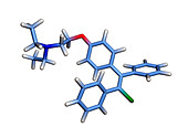 Enclomifene infertility drug molecule